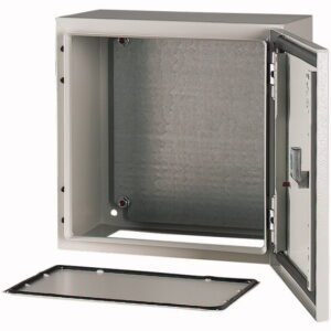 CS 33/200 OBUDOWA METALOWA NT 300X300X200 DRZWI PEŁNE Z PŁYTĄ IP65 SZARY