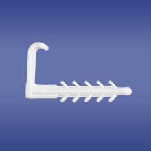 USMPH-3/100 UCHWYT KABLOWY WBIJANY HAKOWY PŁASKI BIAŁY YDYP 3X1.5; 2.5