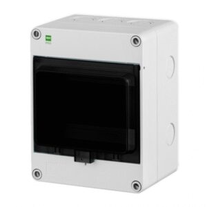 HERMETICA RN ROZDZIELNIA PLASTIKOWA NT 6M 1X 6M N IP65 IK08 135X170X112 DRZWI DYMNE SZARY