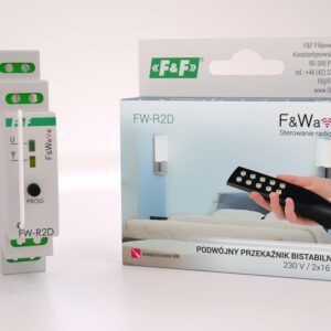 FW-R2D RADIOWY PODWÓJNY PRZEKAŹNIK BISTABILNY - TH3585÷265V AC/DC