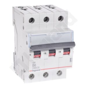 S303 TX3 WYŁĄCZNIK NADPRĄDOWY B 6A 3P 3M 6KA