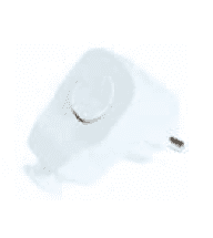 PORTABLE PLUG 1F Z/U ANGLED IP20 16A 230V + SWITCH 0-1 WHITE