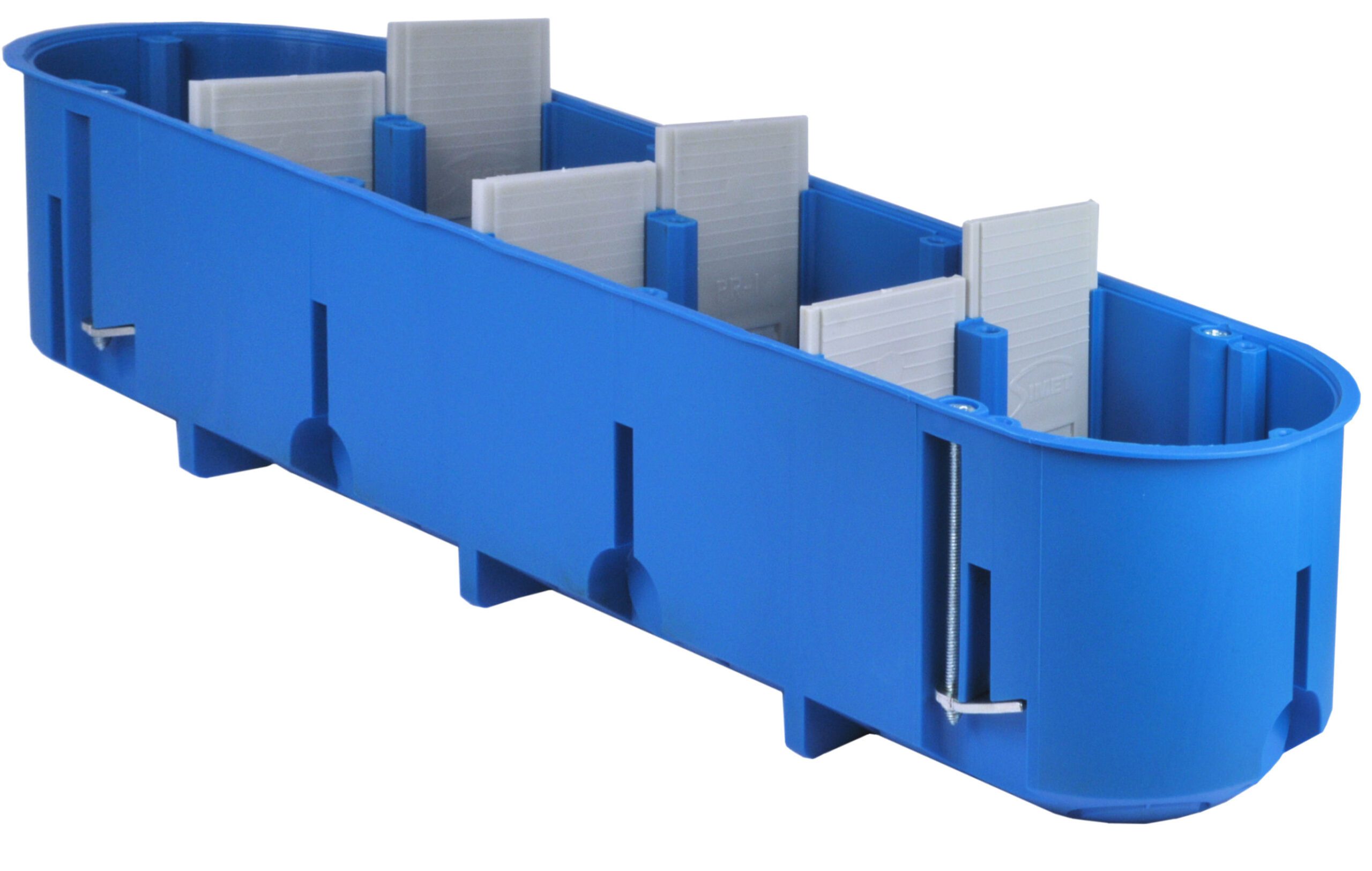 P 4X60D INSTALLATION BOX PT 4X FI60 63MM GYPSUM DEEP BLUE MULTIBOX 2