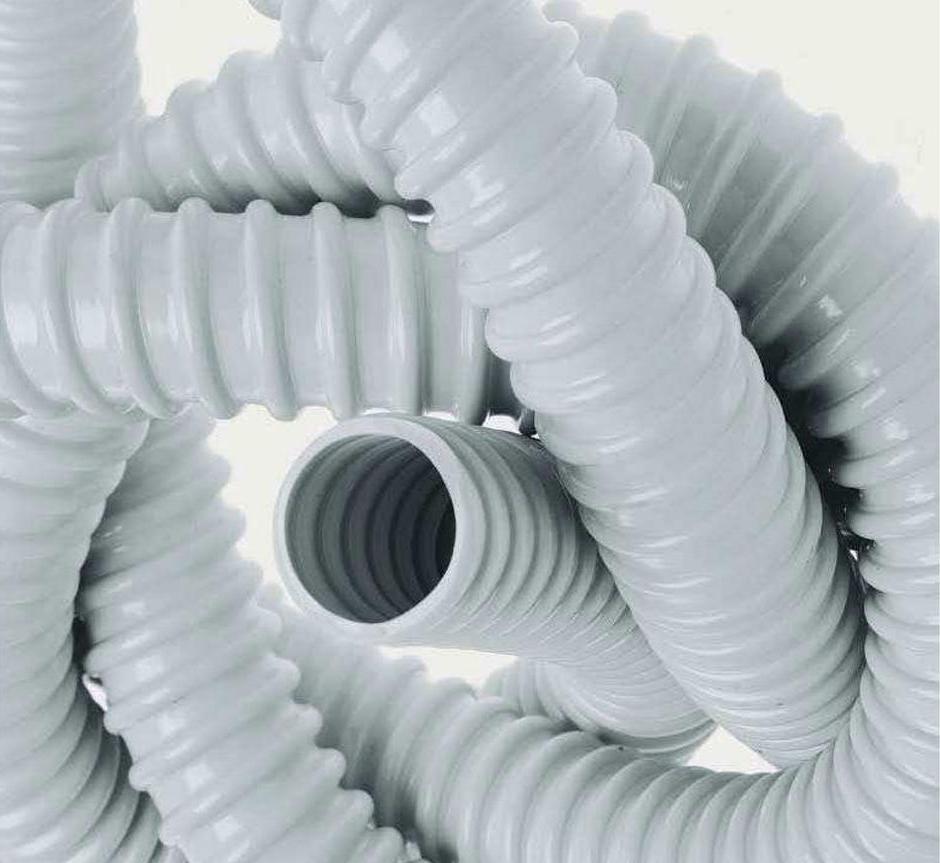 GUS 16G-30 SZARY RURA KARBOWANA PESZEL PVC FI20.7/16 320N SPIREX