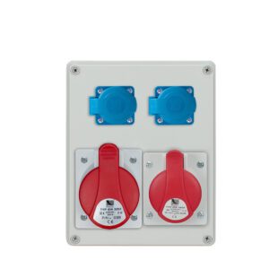 R-BOX 240 ROZDZIELNIA BUDOWLANA 2X 230V 1X 16A/5P 1X 32A/5P IP44