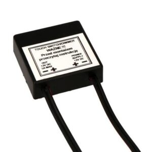 WDM-1 STEROWNIK LED DOTYKOWY ZE ŚCIEMNIACZEM POD PŁYTĘ 10-30MM 12V/24V DC MAX 60W IP40