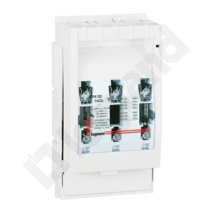 SPX 00 160A 3P ROZŁĄCZNIK BEZPIECZNIKOWY 160A 3P NH00 M8 MONTAŻ PŁYCIE