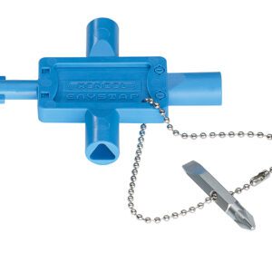 US 1 KLUCZ UNIWERSALNY DWU-PIÓROWY  TRÓJKĄT 8MM  KWADRAT 8MM  WKRĘTAK PR. I KRZ.