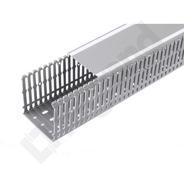 LINA 25 KANAŁ GRZEBIENIOWY 100X100 2M SZARY