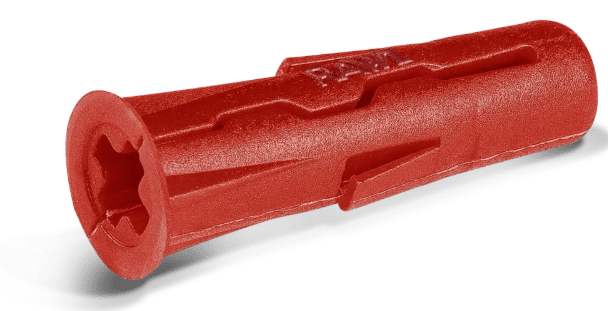 R-C1-UNORED UNIVERSAL EXPANSION PLUG RED SLEEVE DIAMETER 6 JAR (PACK OF 1000 PCS)