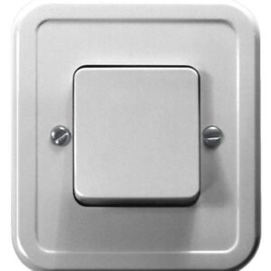 471/N PI WHITE SWITCH NT 1-POLE CLAMPING SCREW TERMINALS 6A 250V