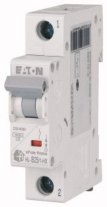 HN-B25/1 CIRCUIT BREAKER B 25A 1P 1M 6KA