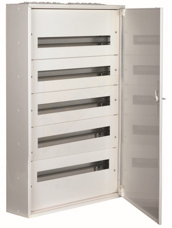 FW2 FW524FT METAL DISTRIBUTION BOARD PT 120M 5X 24M N+PE IP30/I 992X622X121 SOLID DOOR WHITE