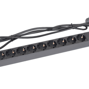 LISTWA ZASILAJĄCA 19" 9X230V PRZEWÓD SCHUKO