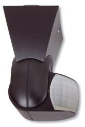 IS 1 C CZARNY CZUJNIK RUCHU NT ŚCIENNY 120ST 10M 8S-35MIN IP54 500W 230V AC