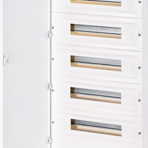 ERP18-5 ROZDZIELNIA PLASTIKOWA PT 90M 5X 18M N+PE IP40 IK10 809X418X120 DRZWI PEŁNE METAL BIAŁY DIDO