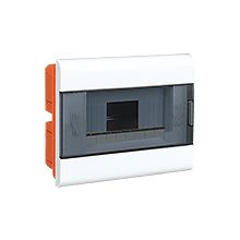 SRP- 8 ROZDZIELNIA PLASTIKOWA PT 8M 1X 8M N+PE 190X228X74 IP40 DRZWI DYMNE BIAŁY