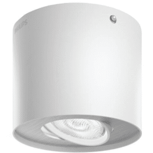 PHASE BIAŁY OPRAWA SUFITOWA SPOT LED 4,5W WW 2700K 500LM IP20 ALUMINIUM