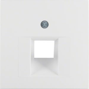 B.X MODUŁ BIAŁY PŁYTKA DO GNIAZD 1X UAE SKOŚNA