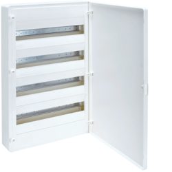 GOLF VS418PD PLASTIC DISTRIBUTION BOX NT 72M 4X 18M N+PE IP40 IK07 647X390X99 SOLID DOOR WHITE