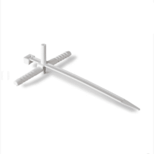 USMPK-10/25 UCHWYT KABLOWY WBIJANY Z OPASKĄ KABLOWĄ BIAŁY