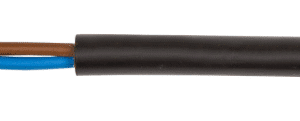 YKY 2X 2.5 RE CZARNY KABEL ZIEMNY CU DRUT 0.6/1KV BĘBEN KL.1