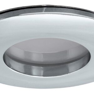 MARGO-LED CHROM OPRAWA SUFITOWA OKRĄGŁA PT LED 5W WW 3000K 400LM IP65 ODLEW ALUMINOWY/ TWORZYWO