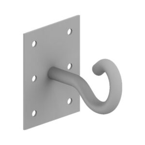 AN-102A/OG/ HAK PŁYTKOWY ŚCIENNY L130 OCYNKOWANE OGNIOWO