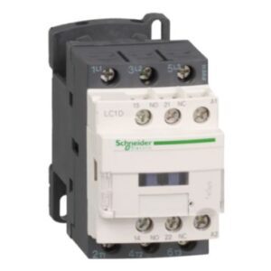 Schneider Electric Stycznik mocy I=9A [AC-3] cewka 24VAC 50Hz styk pom 1NO 1NC zaciski skrzynkowe, LC1D09B5