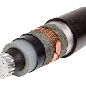 XRUHAKXS NA2XS(FL)2Y 1X240/50 RM CZARNY KABEL AL 12/20KV KL.2 Z ŻYŁĄ POWROTNĄ KONCENTRYCZNĄ CU IEC