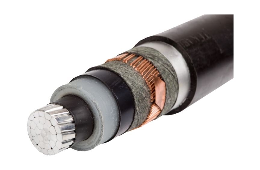 XRUHAKXS NA2XS(FL)2Y 1X240/50 RM CZARNY KABEL AL 12/20KV KL.2 Z ŻYŁĄ POWROTNĄ KONCENTRYCZNĄ CU IEC