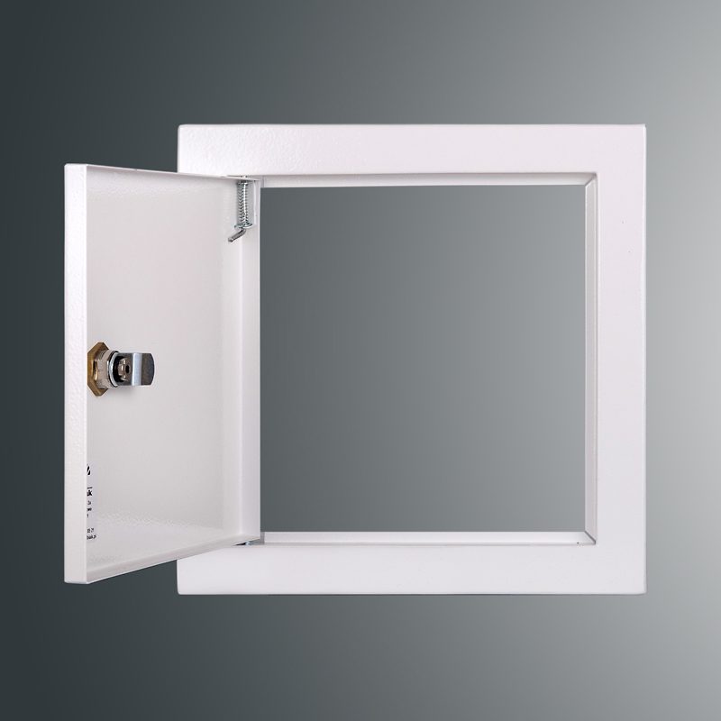 SP DRZWI REWIZYJNE 200X200 ZAMEK BIAŁE