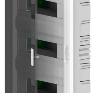 ELEGANT ROZDZIELNIA PLASTIKOWA PT 36M 3X 12M N+PE IP40 IK05 475X310X102 DRZWI DYMNE BIAŁY