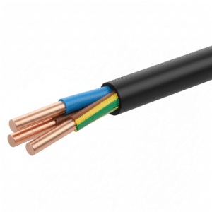 YKY 3X  1.5 ŻO RE CZARNY KABEL ZIEMNY CU DRUT 0.6/1KV BĘBEN KL.1