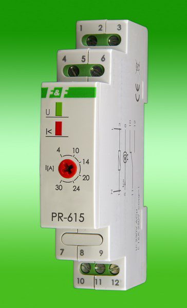 PR-615 PRZEKAŹNIK PRIORYTETOWY 16A 1Z 1M 230V AC