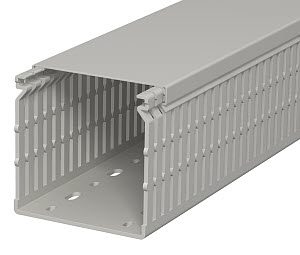 LK4 N 80080KORYTKO GRZEBIENIOWE PERFOROWANE H80 W80 2M SZARY Z PRZETŁOCZENIEM