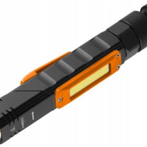 LATARKA AKUMULATOROWA USB 300 LM 2 W 1 CREE XPE + COB LED NEO