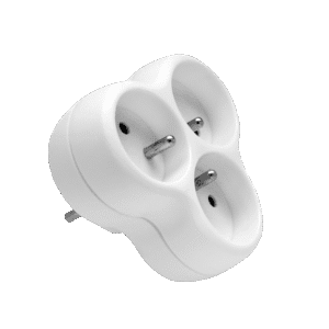 RT-30CA ROZGAŁĘŹNIK 3X Z/U OKRĄGŁY 16A BIAŁY