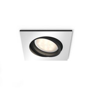 HUE MILLISKIN ALUMINIUM OPRAWA SUFITOWA PT 1X GU10/ 5.5W 2200-6500K 350LM IP20 TWORZYWO