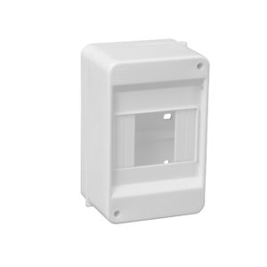 S-4 ROZDZIELNIA PLASTIKOWA NT 4M 1X 4M N+PE IP40 140X92X69 BEZ DRZWI BIAŁY