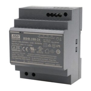 HDR ZASILACZ NA SZYNĘ DIN 92W 3.83A 85-264V AC - 120-370V DC / 24V DC 4M