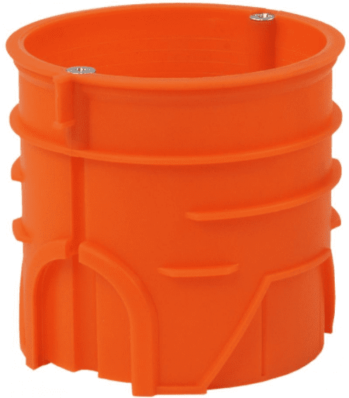 ZZ 60DFW PUSZKA INSTALACYJNA PT 1X FI60 63MM GŁĘBOKA ŁĄCZONA Z WKRĘTAMI POMARAŃCZOWY