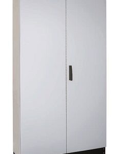 HXS300 4-12 PH1 OBUDOWA METALOWA STOJĄCA 1850X1050X300 2X DRZWI PEŁNE+ COKÓŁ PUSTA IP55 IK10 SZARY