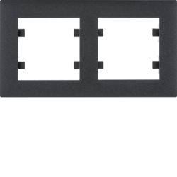 LUMINA INTENSE CZARNY RAMKA 2X POZIOMA