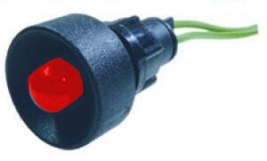 KLP 10R/230V SIGNAL LAMP 10MM 230V AC/DC IP20 RED