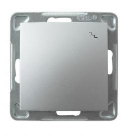 IMPRESJA MODUŁ SREBRNY ŁĄCZNIK UNIWERSALNY "SCHODY" ZACISKI SPRĘŻYNOWE 16AX 250V