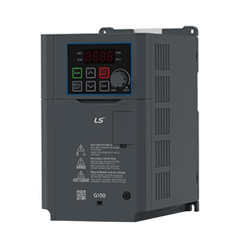 G100 INVERTER 0.75KW 3F 2.5A IP20 400V AC LED EMC FILTER LS