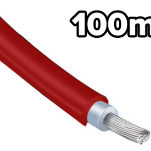 H1Z2Z2-K 1X  6 CZERWONY PRZEWÓD SOLARNY PV LINKA KL.5 1000V AC / 1500V DC ODC.100M