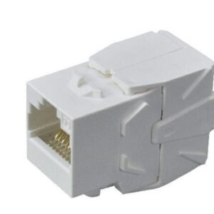 M45 BIAŁY GNIAZDO KOMPUTEROWE 1M 1X UAE 8  UTP RJ 45 KAT. 6 BEZNARZĘDZIOWE