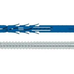 FF1 KOŁEK RAMOWY POLIAMIDOWY 10X80 MM Z LEJKIEM, Z WKRĘTEM KRZYŻOWYM